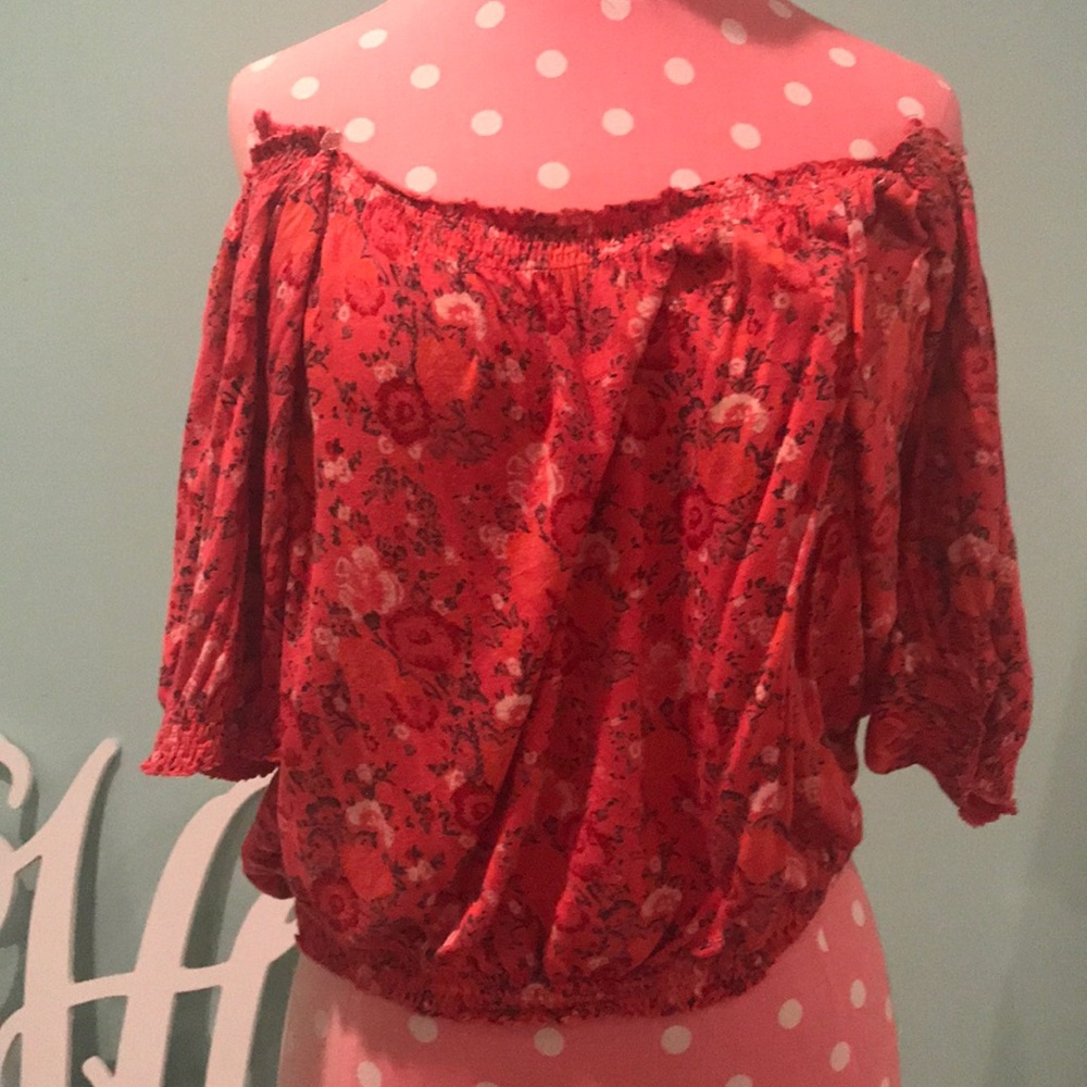 FP off the shoulder top